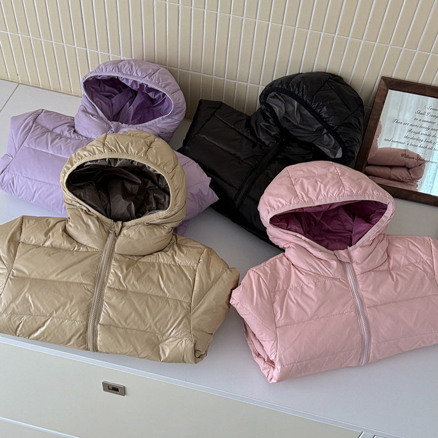 Children's Lightweight Cold Protective Clothing Hooded