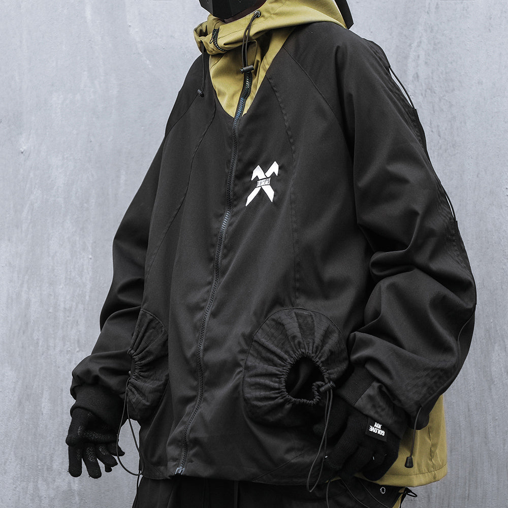 HiJ14 Black Industrial Climber Jacket