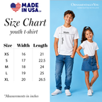 Kids Oil Brushstroke Cross T-Shirt, Christian Faith Jesus Easter Tee for Youth