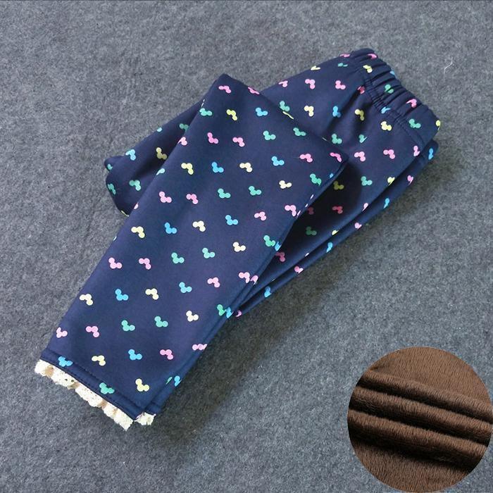 Modern Luxury Fashion Kids Thicken Leggings Girls Autumn Winter Plus Trousers Baby Girls Boys Pants Infantil Children's Clothing For Girls
