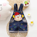 IENENS Summer Kids Baby Boys Jumper Pants Denim Shorts Jeans Overalls Toddler Infant Girl Playsuit Clothes Clothing Trousers