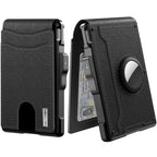 Men's High-grade Large Capacity Swiping Flip Metal Men's Wallets