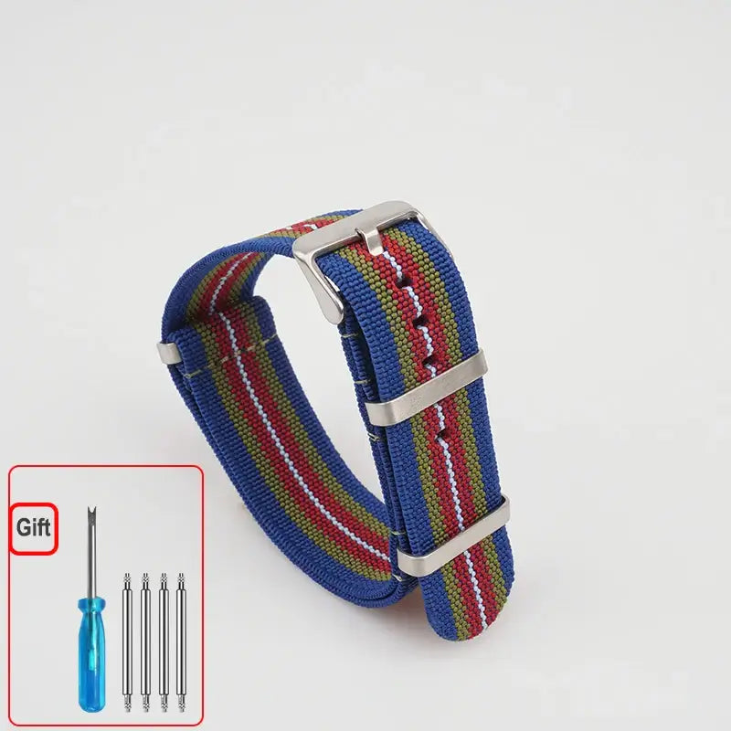 Amazfit One-Piece Elastic Nylon Watch Band with Pin Buckle