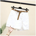 Casual Cotton Shorts Women's Summer Clothes New Versatile Fashion Thin A-word Pants Elastic Waist Skirt Pants Shorts for Women