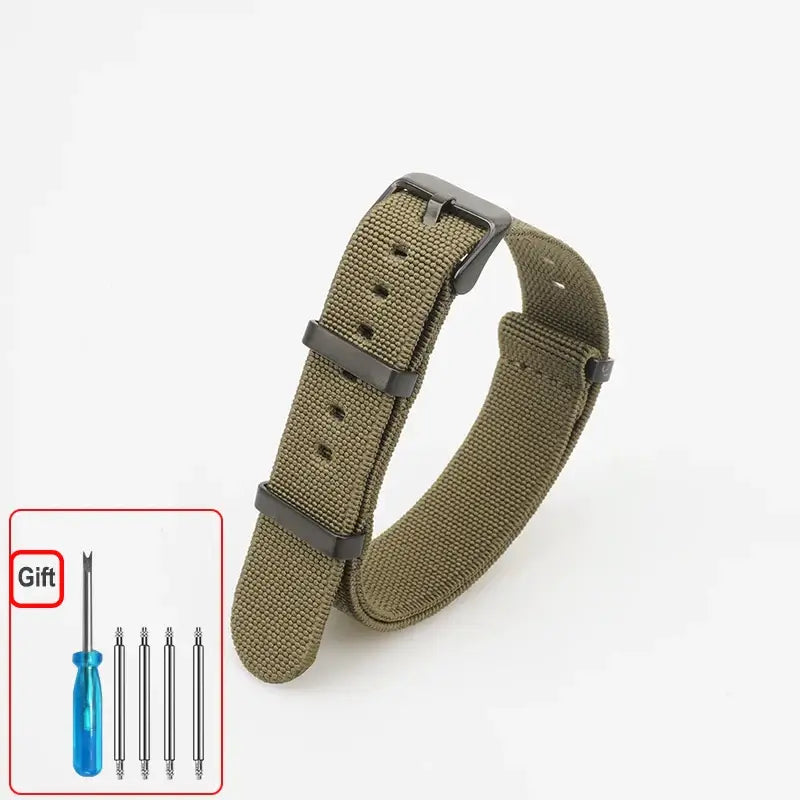 Amazfit One-Piece Elastic Nylon Watch Band with Pin Buckle