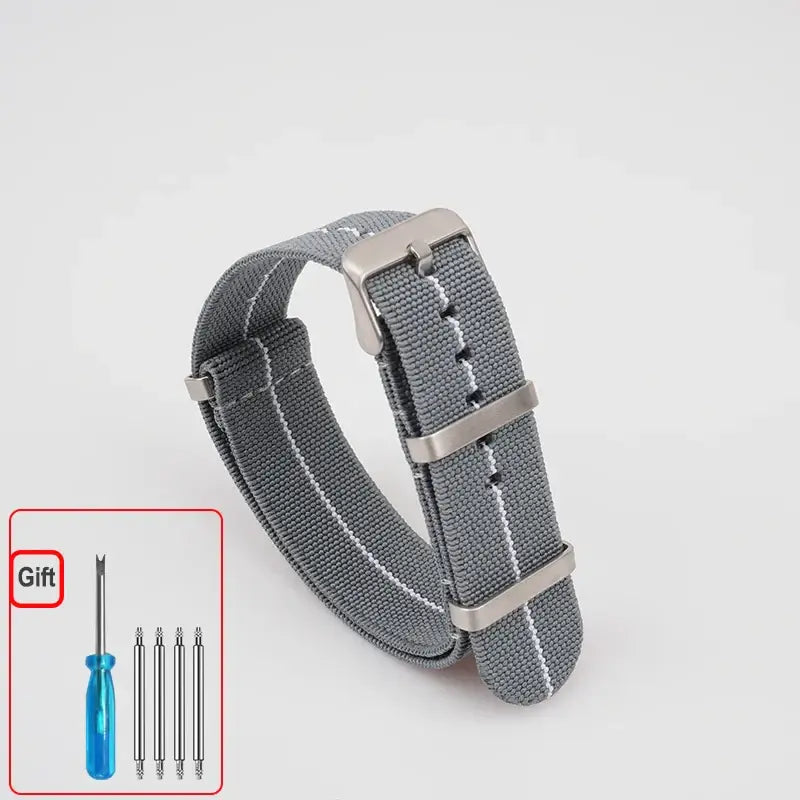 Amazfit One-Piece Elastic Nylon Watch Band with Pin Buckle