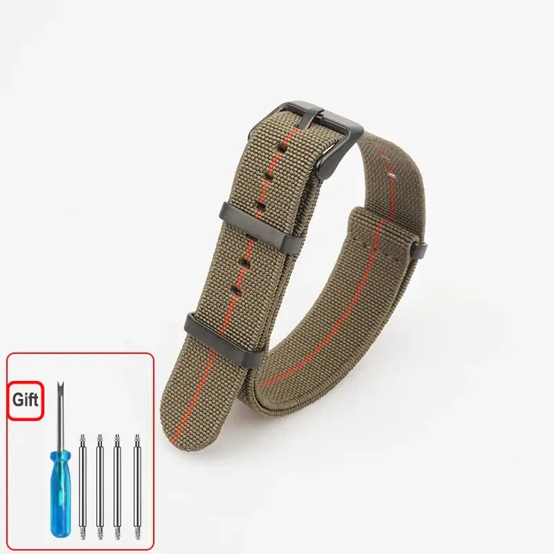 Amazfit One-Piece Elastic Nylon Watch Band with Pin Buckle