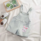 IENENS Summer Kids Baby Boys Jumper Pants Denim Shorts Jeans Overalls Toddler Infant Girl Playsuit Clothes Clothing Trousers