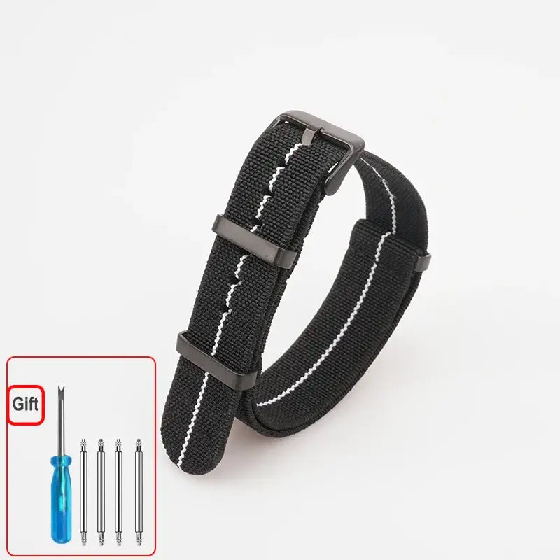 Amazfit One-Piece Elastic Nylon Watch Band with Pin Buckle