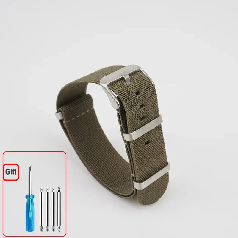 Amazfit One-Piece Elastic Nylon Watch Band with Pin Buckle