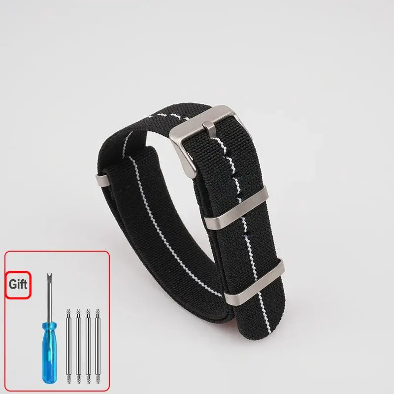 Amazfit One-Piece Elastic Nylon Watch Band with Pin Buckle