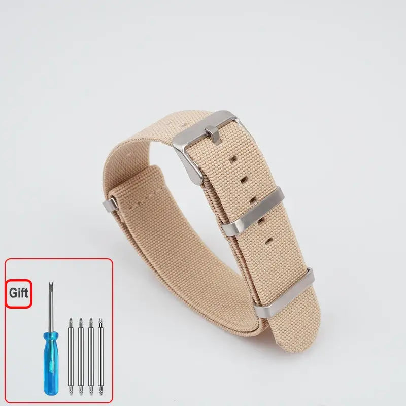 Amazfit One-Piece Elastic Nylon Watch Band with Pin Buckle