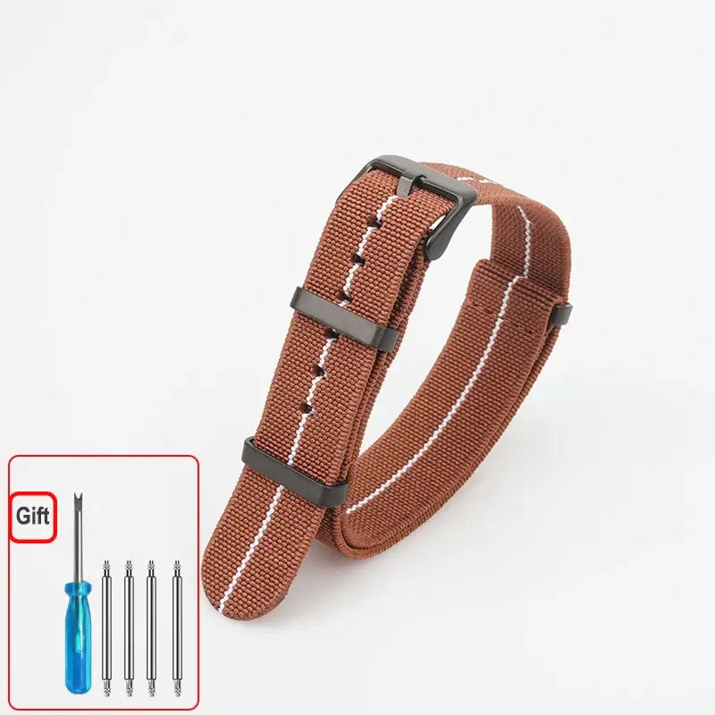 Amazfit One-Piece Elastic Nylon Watch Band with Pin Buckle