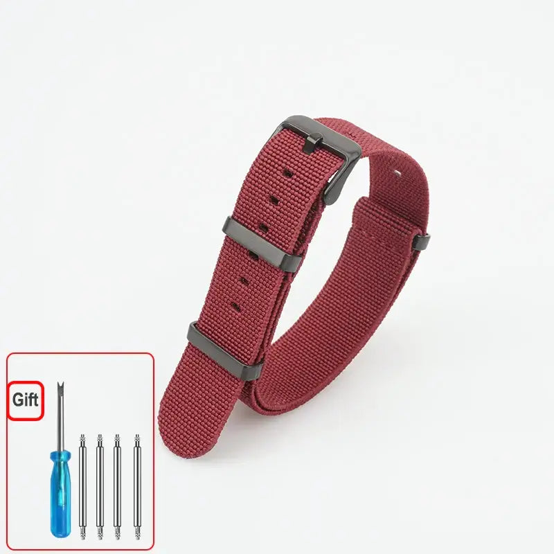 Amazfit One-Piece Elastic Nylon Watch Band with Pin Buckle