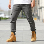 Men's Multi-pocket Cargo Pants Casual Sports Trousers