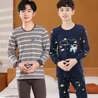 Children's Pajamas Cotton Boys' Base Teen Underwear Suit