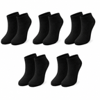 tittimitti® Kids' 98% Organic Cotton Ankle Socks – Lightweight Summer & Sneaker Socks