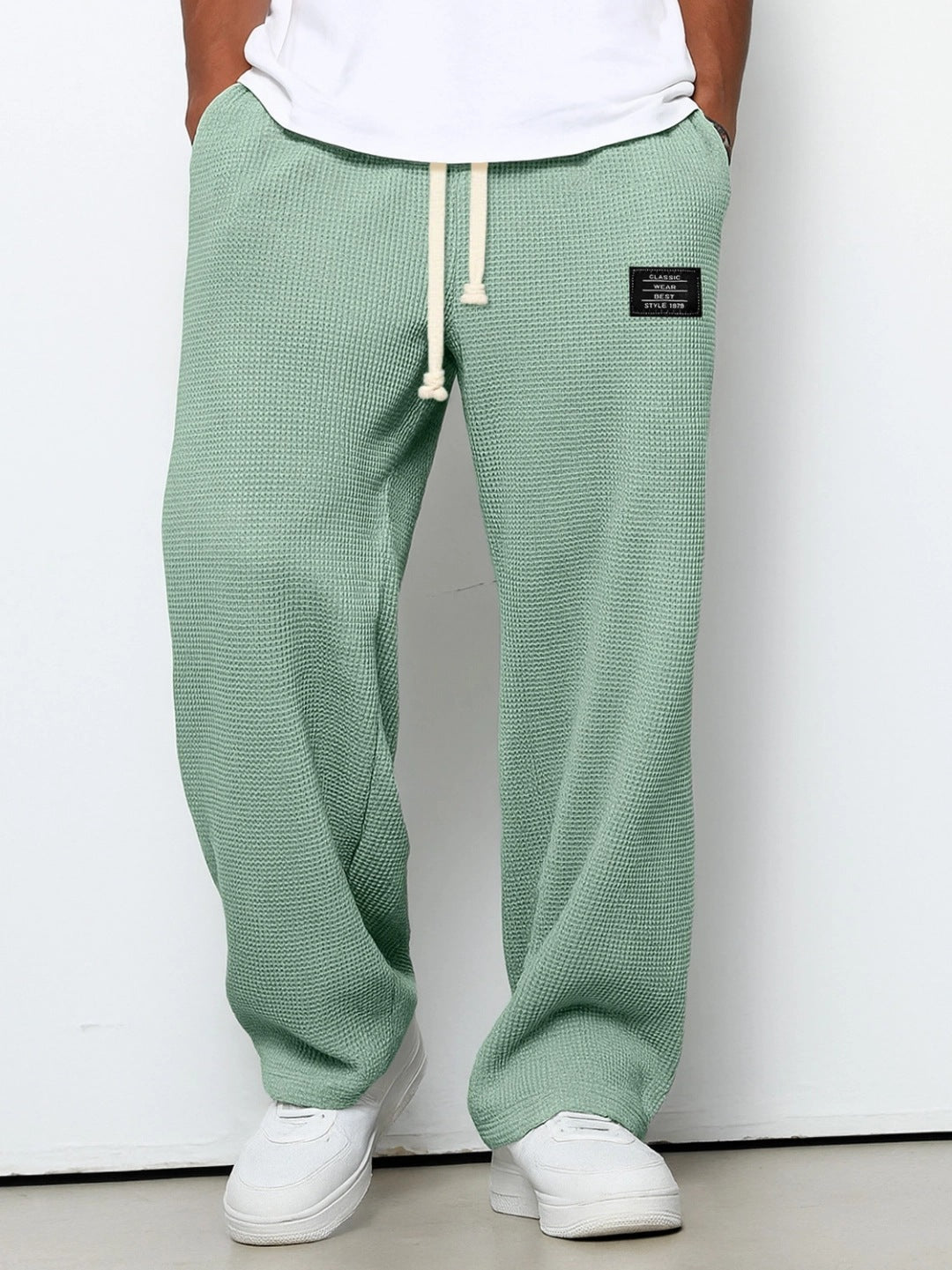 Men's Spring And Autumn Fashion Brand Loose Drooping Straight Exercise Casual Pants