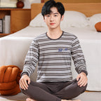 Children's Pajamas Cotton Boys' Base Teen Underwear Suit