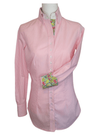 Core Collection Pink Gingham Women's Western Shirt