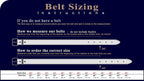 Genuine Leather Mens Western Belt with tooled details